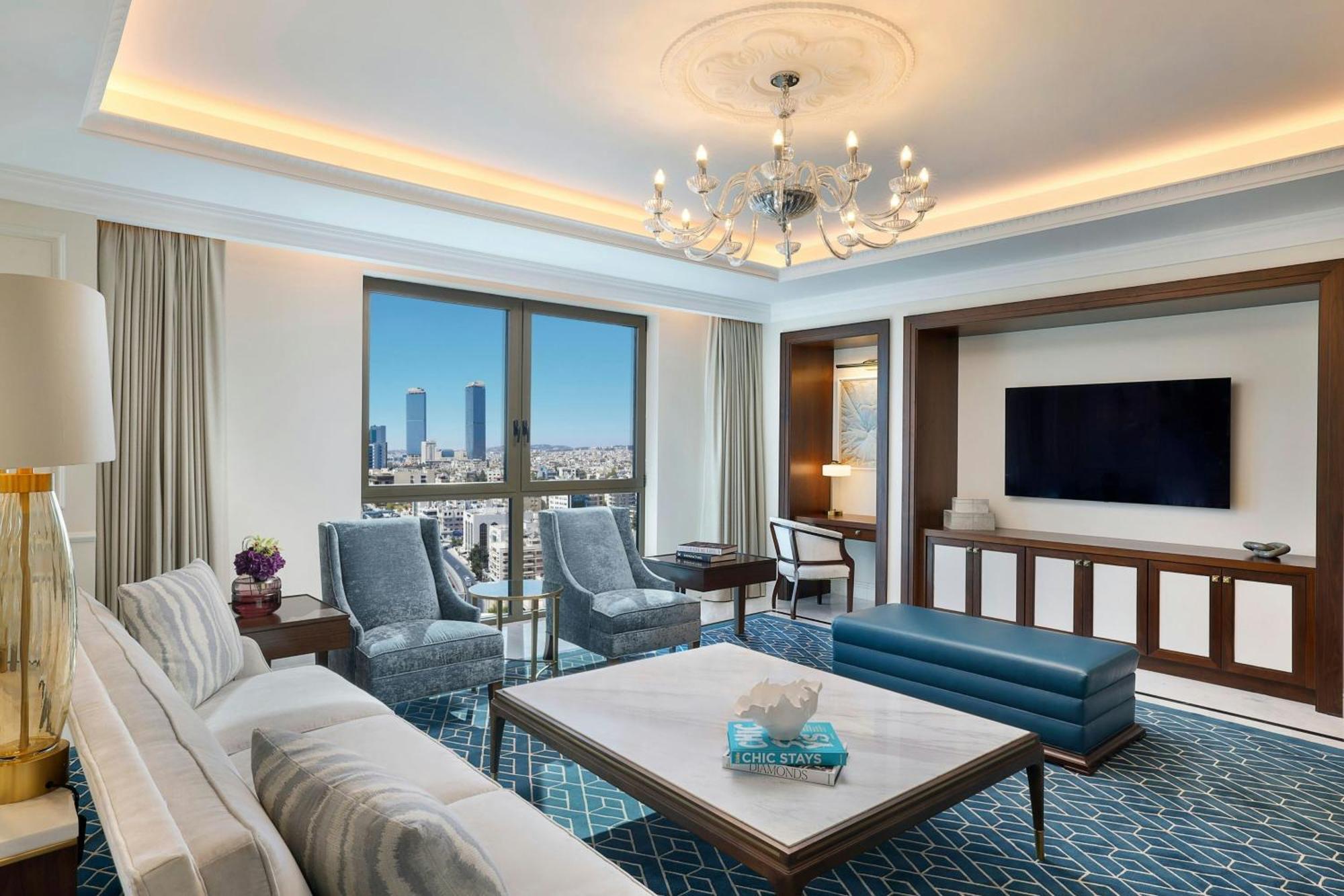 Готель The Ritz-Carlton, Амман Екстер'єр фото A suite at the hotel