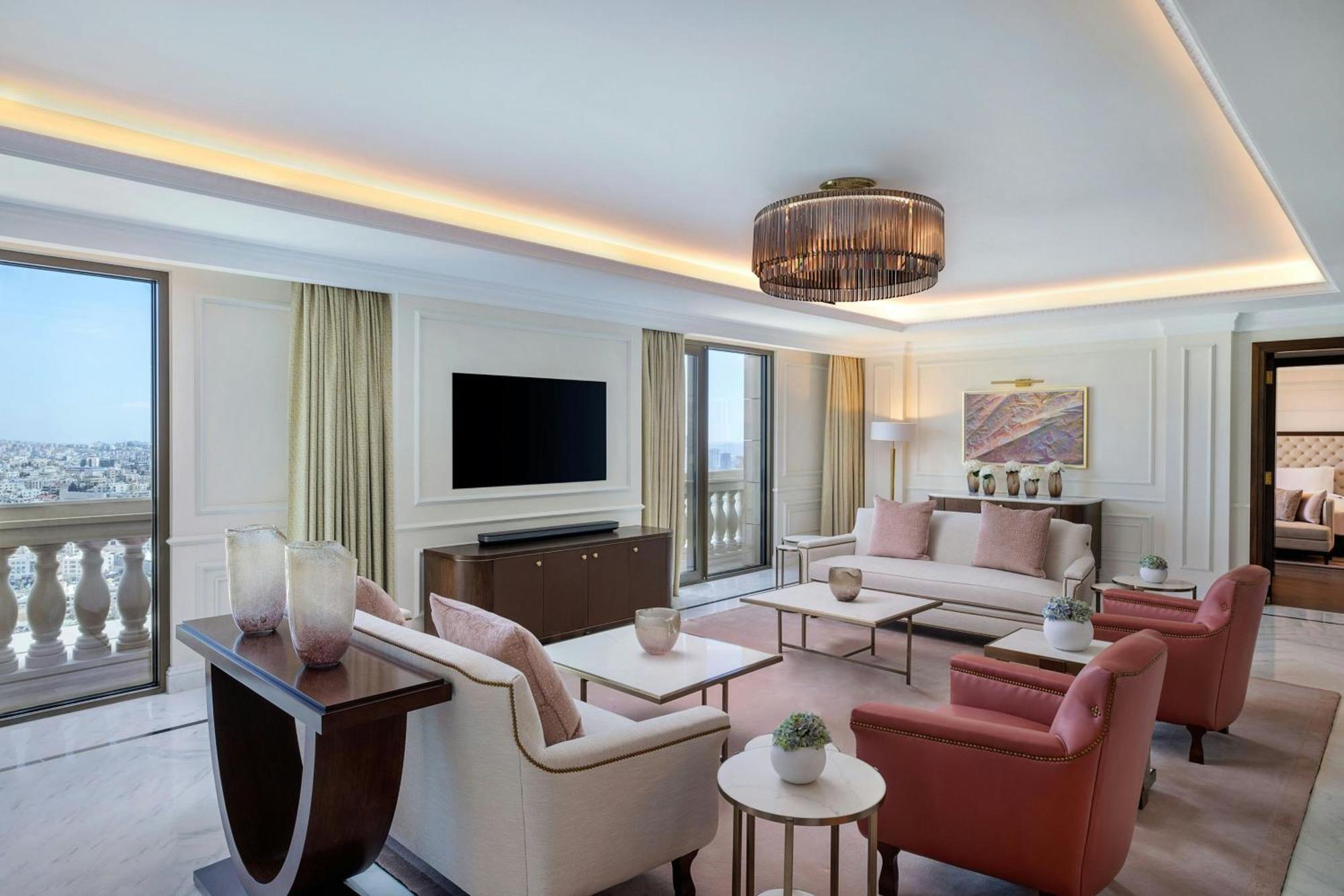 Готель The Ritz-Carlton, Амман Екстер'єр фото A suite at the hotel