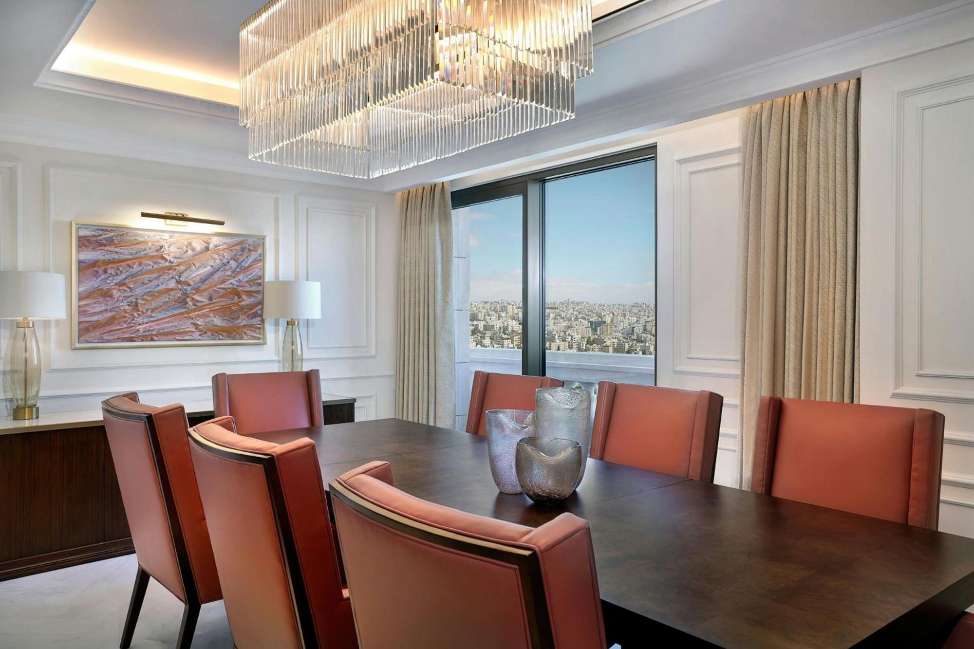 Готель The Ritz-Carlton, Амман Екстер'єр фото The dining room