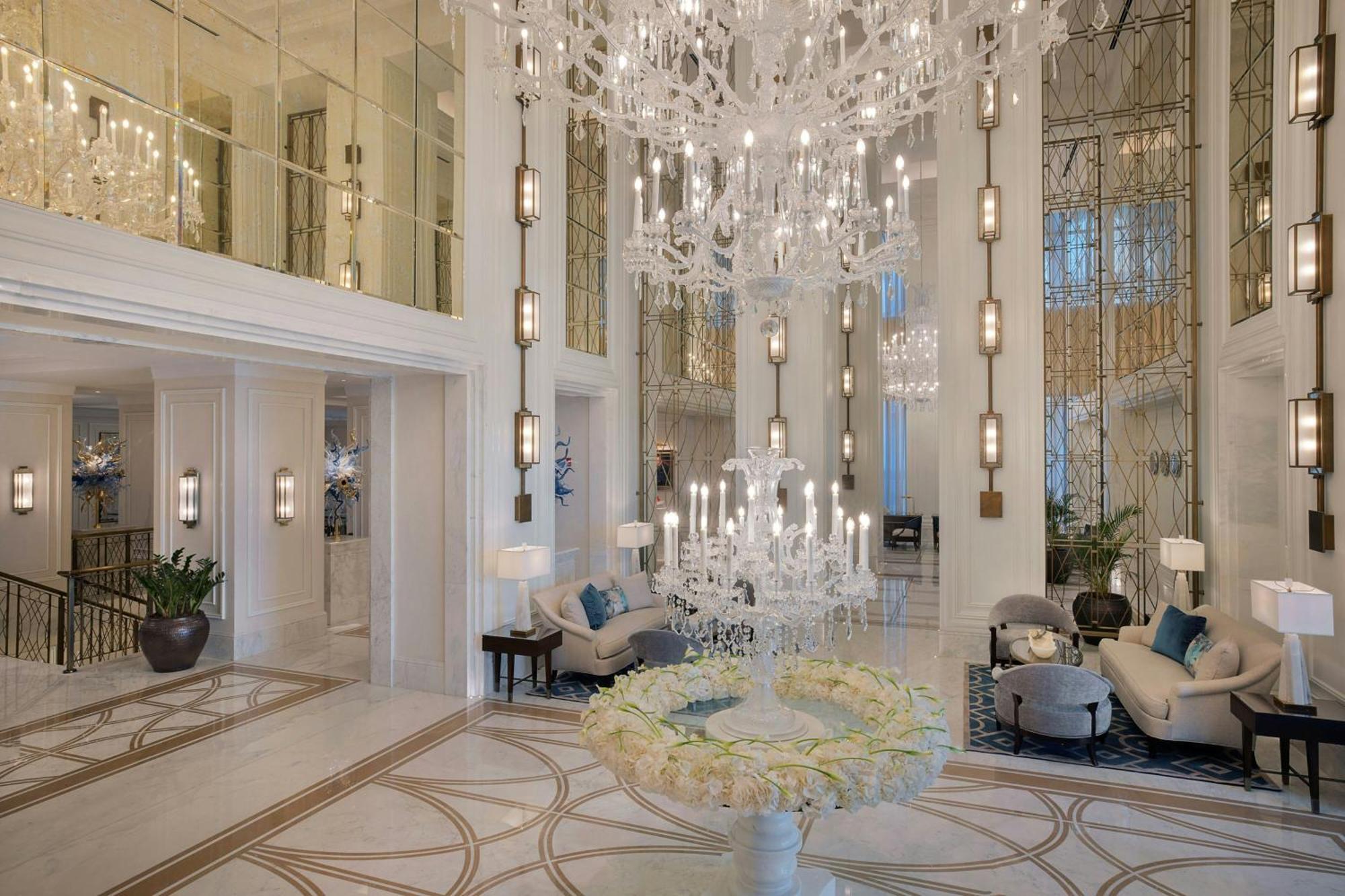 Готель The Ritz-Carlton, Амман Екстер'єр фото The lobby of the Ritz-Carlton, DIFC